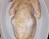 Sóban sült csirke gombás rizzsel, tojásos burgonyasalátával 🐔🥚 recept fázis 1 fotója