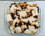 A picture of step 3 of Chocolate Bread Pudding.