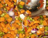 A picture of step 3 of Veggies couscous.