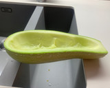Foto del paso 1 de la receta: Calabacín relleno light