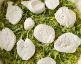 Une image de l'étape 5 de Quiche courgettes mozza.