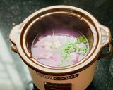Hình bước làm 3 của món Canh Khoai Tím Nấu Thịt Xay