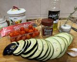 Foto del paso 1 de la receta: Tarta Tatín de berenjenas y tomatitos