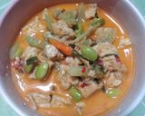 Foto langkah ke 5 dari resep Sambal goreng labu Siam dan pete.