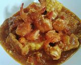 Foto langkah ke 6 dari resep Udang tahu saus padang.