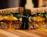 A picture of step 8 of Rustic & Smoky Breakfast Sandwich.