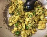 A picture of step 1 of Batata vada.