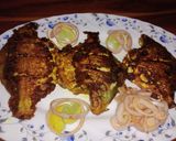 A picture of step 4 of Pomfret fry.
