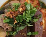 Hình bước làm 3 của món Bún riêu cua đồng