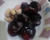 A picture of step 1 of Jamun mojito/java plum.