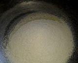 A picture of step 1 of Onion upma.
