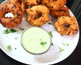 A picture of step 4 of Cabbage Vada.