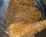 A picture of step 1 of Spicy mutton leg roast.