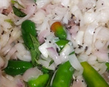 பச்சை மிளகாய் தக்காளி தொக்கு(green chilli tomato thokku recipe in tamil) ரெசிபி ஸ்டேப் 1 புகைப்படம்