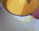 A picture of step 2 of Fruit Custard.