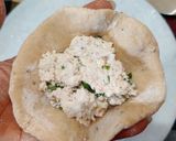 A picture of step 6 of Paneer Paratha.
