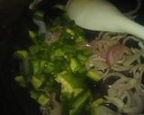A picture of step 2 of Fried 'leftover' rice.