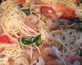Foto langkah ke 5 dari resep Quick&Easy Garlic Butter Shrimp Pasta🍤🍝.