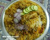 A picture of step 6 of Bazar wali(thelay wali biryani).