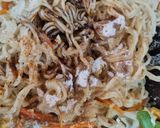 Foto langkah ke 4 dari resep Porree Nudein MitWurstruckchen.