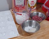 Foto langkah ke 1 dari resep Ruby ice cream pudding #homemadebylita.