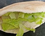 A picture of step 1 of My Leftover Chicken On a pitta Bread 💜.