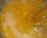 A picture of step 2 of Orange China Grass Jelly.