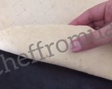 A picture of step 4 of Double stuffed pizza.