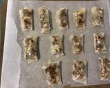 Une image de l'étape 11 de Croustillants de bricks aux dattes, amandes et miel.