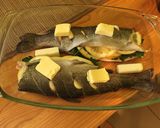Egészben sült pisztráng recept fázis 2 fotója