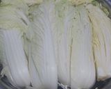 Hình bước làm 1 của món Kim Chi Cải Thảo