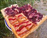 Foto del paso 10 de la receta: Pizza de Morrón Asado y Fugazzeta