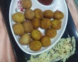 A picture of step 7 of Rice flour potato balls.