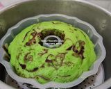 Foto langkah ke 8 dari resep Bolu Kukus Marmer Pandan Cokelat.