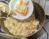 รูปขั้นตอนการทำที่ 7 ของ ข้าวผัดกุ้ง🦐