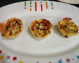 A picture of step 8 of Pizza cups.