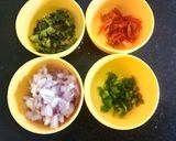 A picture of step 1 of Healthy tasty veg semolina masala chilla.