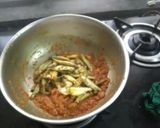 A picture of step 3 of Mourala Macher Jhal.