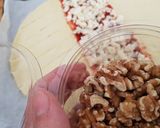 Foto del paso 5 de la receta: Trenza Roquefort y queso fresco con Nueces y Chutney de Fresas