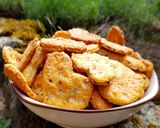 Une image de l'étape 6 de Biscuits aux graines et au parmesan.