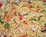 Foto del passaggio 4 della ricetta Cous cous di pollo e verdure facile