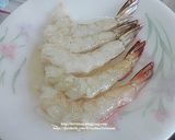 รูปขั้นตอนการทำที่ 1 ของ ข้าวราดกุ้งผัดพริกขี้หนู