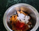 A picture of step 3 of Suran/ Yam Fry.