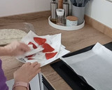 Foto del paso 5 de la receta: Pimientos de piquillo rellenos de calabacín y jamón