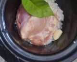 Foto langkah ke 1 dari resep Bubur Ayam dengan Slow Cooker.