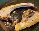 Foto del paso 6 de la receta: Calçots a la plancha con guarnición de carne