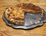 Une image de l'étape 11 de Tarte aux abricots et sirop d'érable (pâte brisée épeautre, lait et noix).