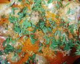A picture of step 18 of Chicken makhni karahi.