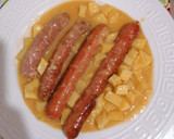 Foto del paso 7 de la receta: Salchichas frescas al vino blanco con patatas