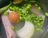 Foto del paso 2 de la receta: Papilla con edamame, arroz y merluza